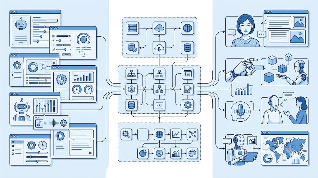 Orquestación de herramientas de IA, proveedores, MCPs y skills en una capa común de configuración